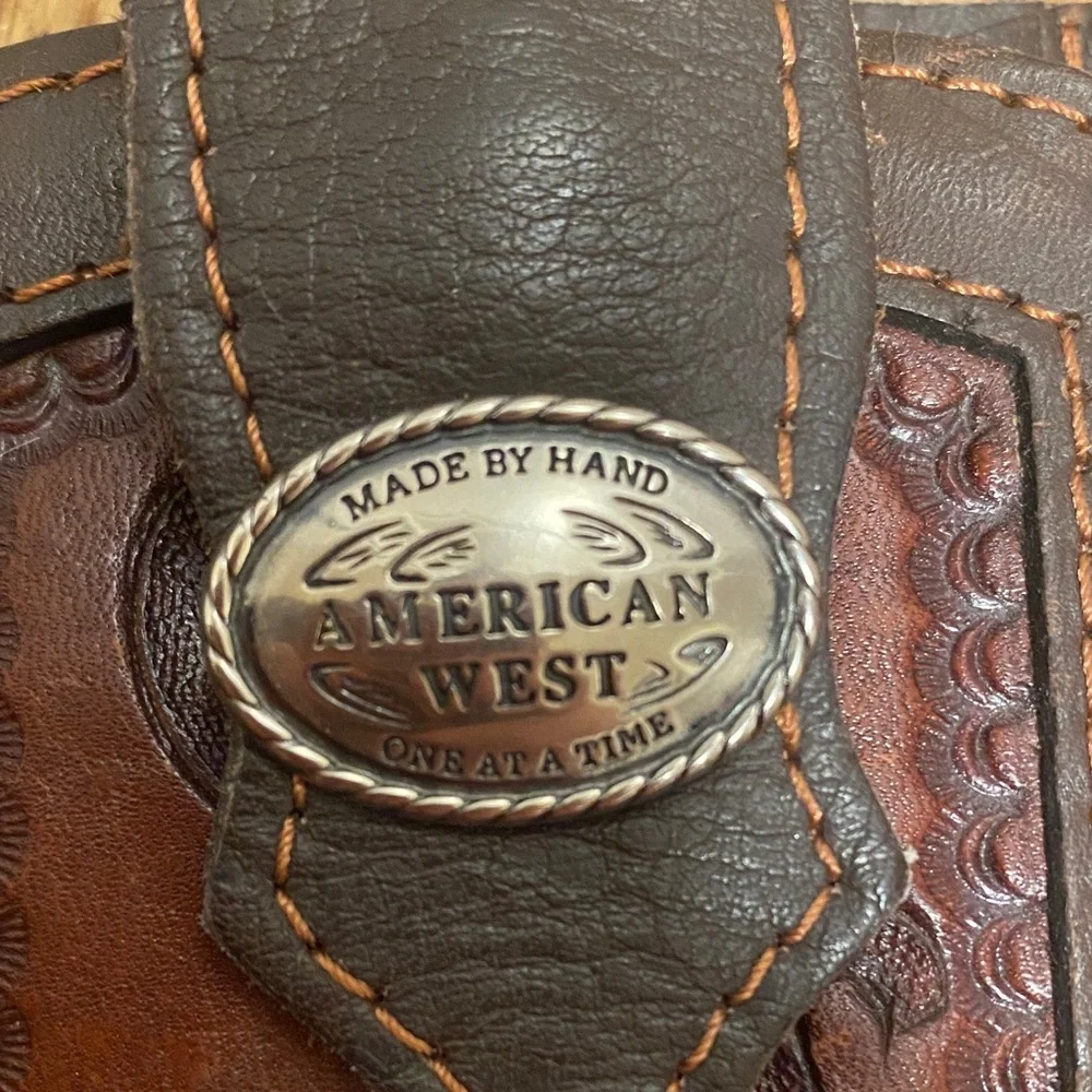 Leather Belt Clip Made By Hand American West one at a time